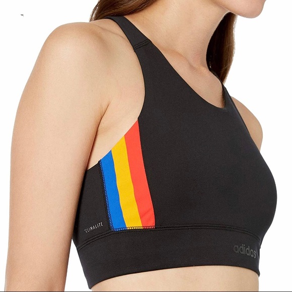 adidas Tops - Adidas Farm Sports Bra Athletic Black Gym Workout